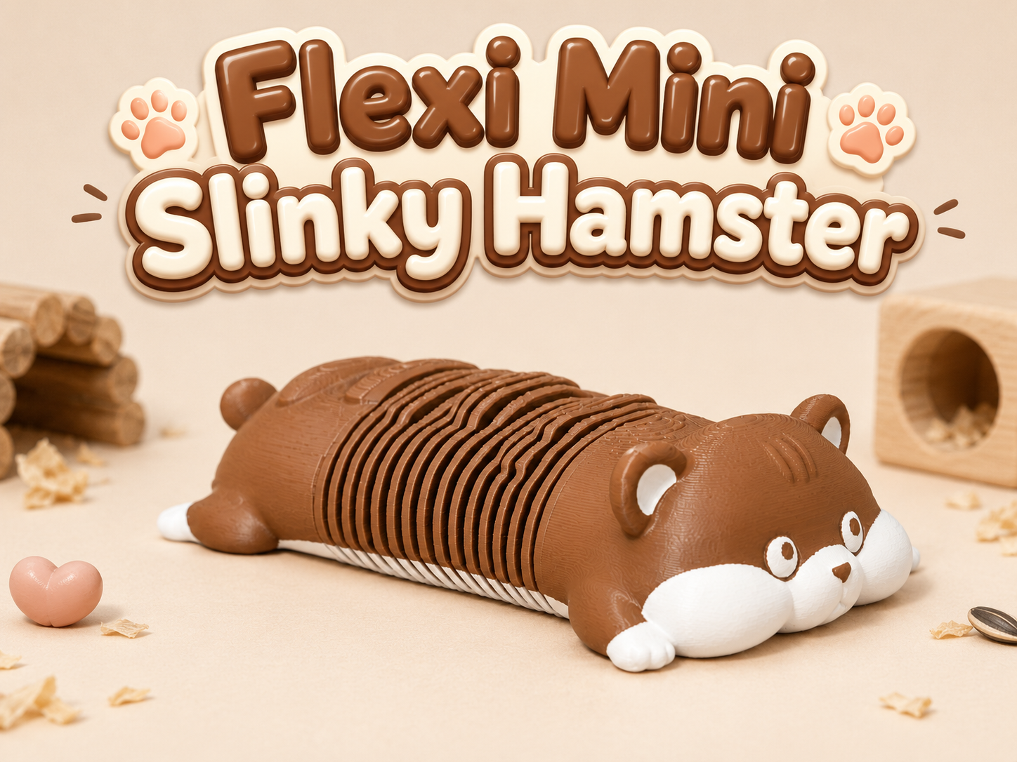 Flexi Mini Slinky Hamster