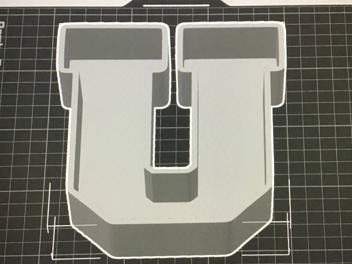Candy dish letters (U)