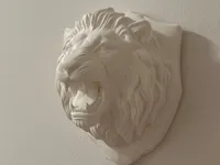 Tête de lion murale — photo 2