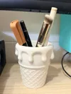 Ice Cream Pen Holder 106x108x120mm