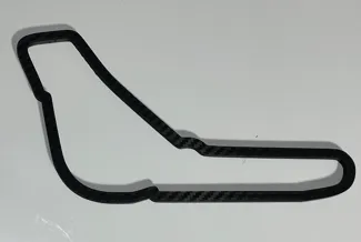 2D WALL ART - MONZA TRACK SIM RACING