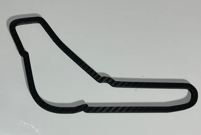 2D WALL ART - MONZA TRACK SIM RACING