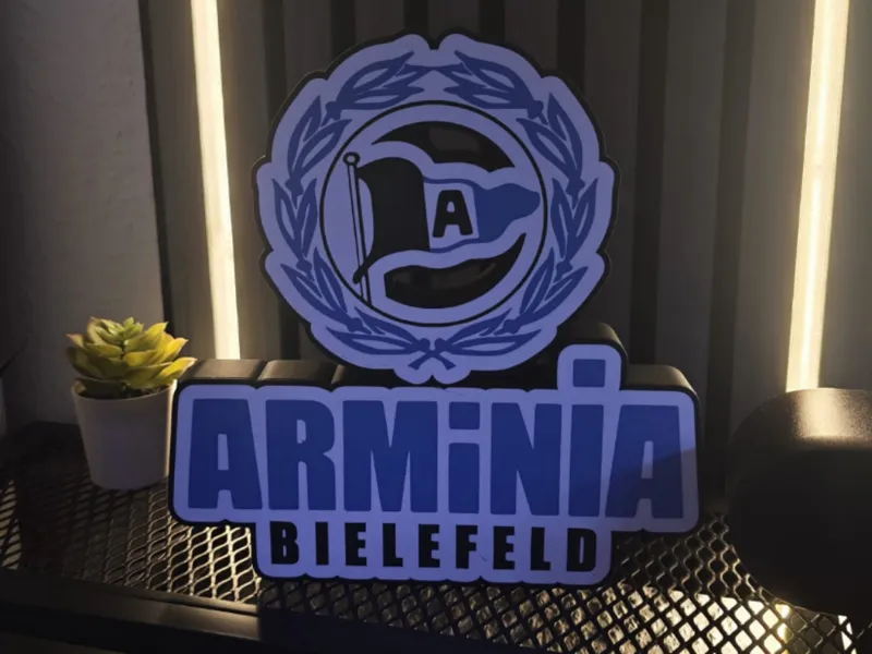Arminia Bielefeld LED Lampe