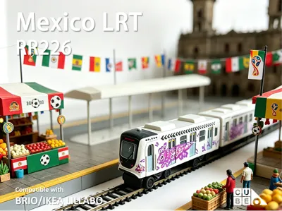 CUBEUNi-CRRC MEXICO light rail -BRIO/IKEALillabo