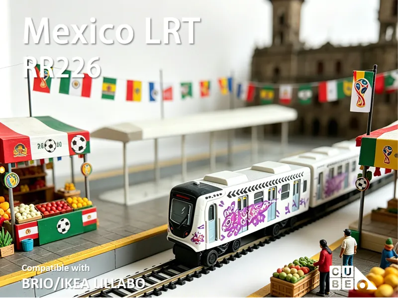 CUBEUNi-CRRC MEXICO light rail -BRIO/IKEALillabo