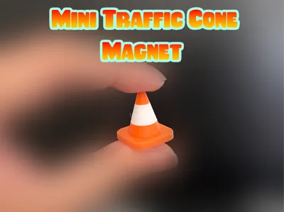 Traffic magnet cone