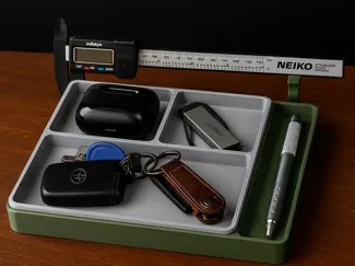 Stacked Engineer’s Desk Organizer