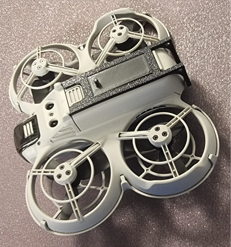 DJI Neo lite under versatile clip hook 
