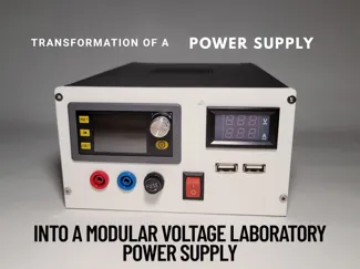 Alimentation de laboratoire à voltage modulaire