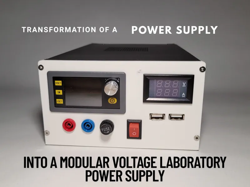Alimentation de laboratoire à voltage modulaire
