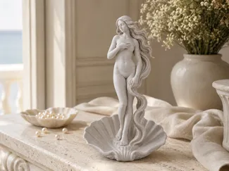 Venus Shell – Marble Style Decorative Sculpture