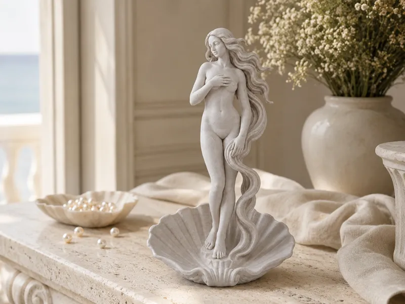 Venus Shell – Marble Style Decorative Sculpture
