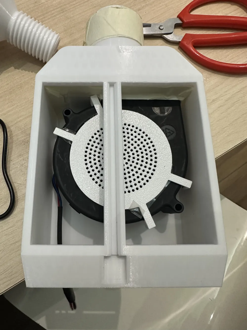 P2S Rear Cooling Exhaust Integrated Turbine Fan Kit - Free 3D Print ...