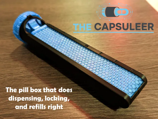 Locking Pill Box | The Capsuleer