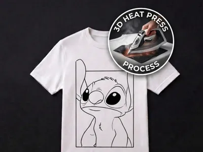 Stich - T-shirt Print