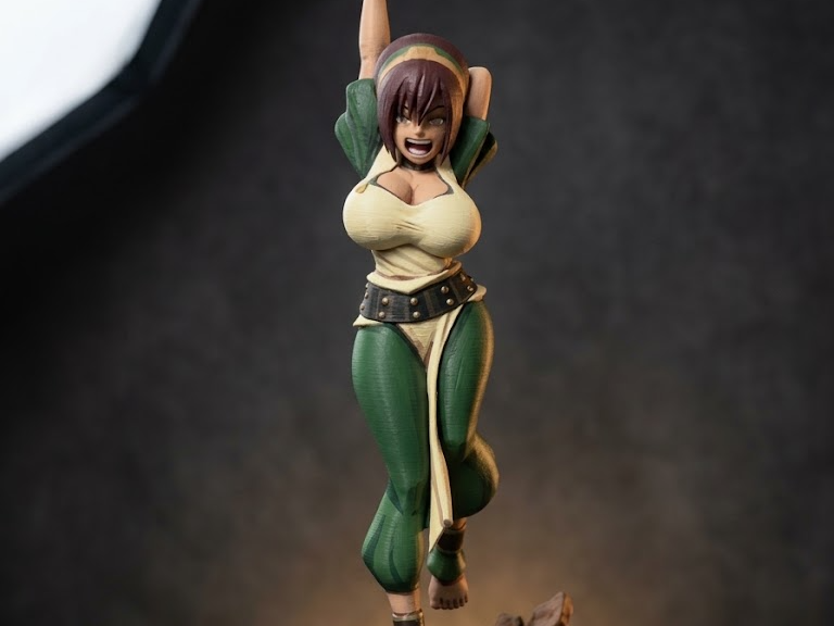 Toph Beifong Later Years Avatar the Last Airbender 3D model