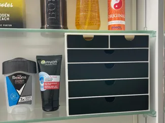 Organizer with 6 drawers