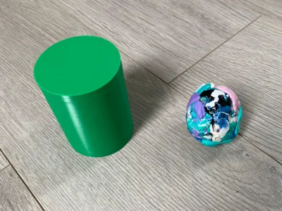 Egg mold from waste