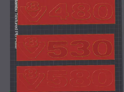 Scania 164 V8 Engine Logo 580.530.480
