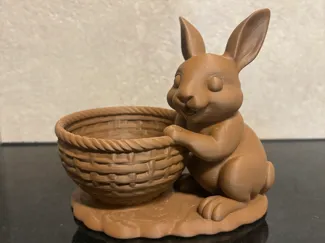 Osternest mit Hase 