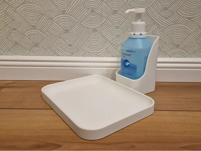 Disinfectant Bottles Drip Tray (Holder/Mount) V2