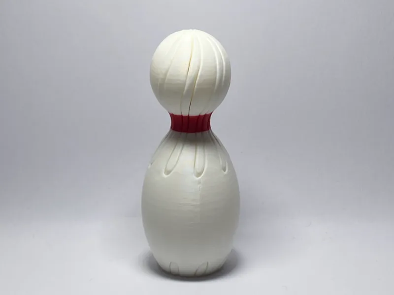 Impossible passthrough bowling pin