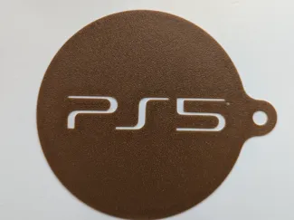 PS5 Coffee Stencil