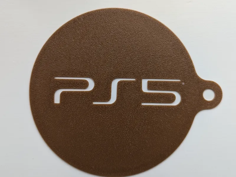 PS5 Coffee Stencil