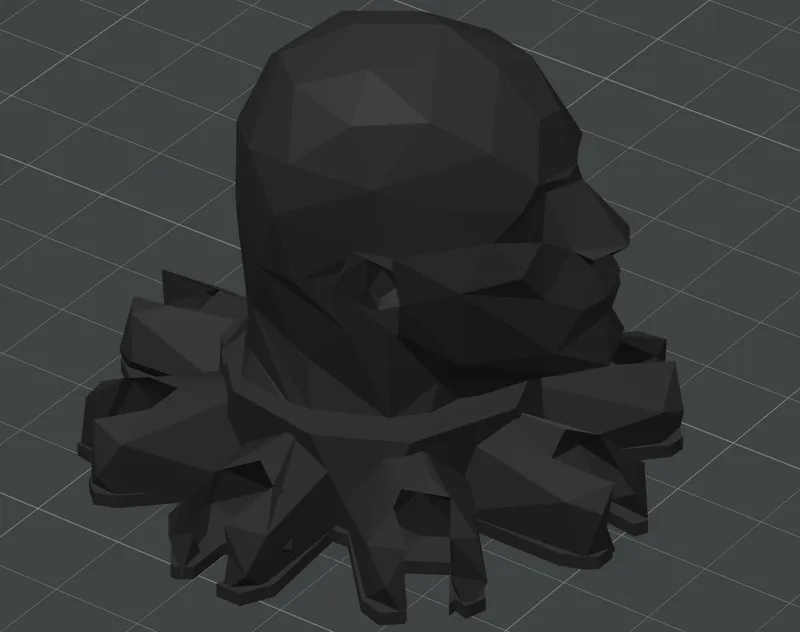 Low Poly Rocktopus