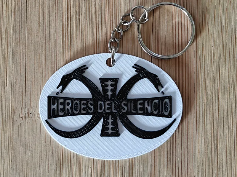 Llavero Héroes del Silencio