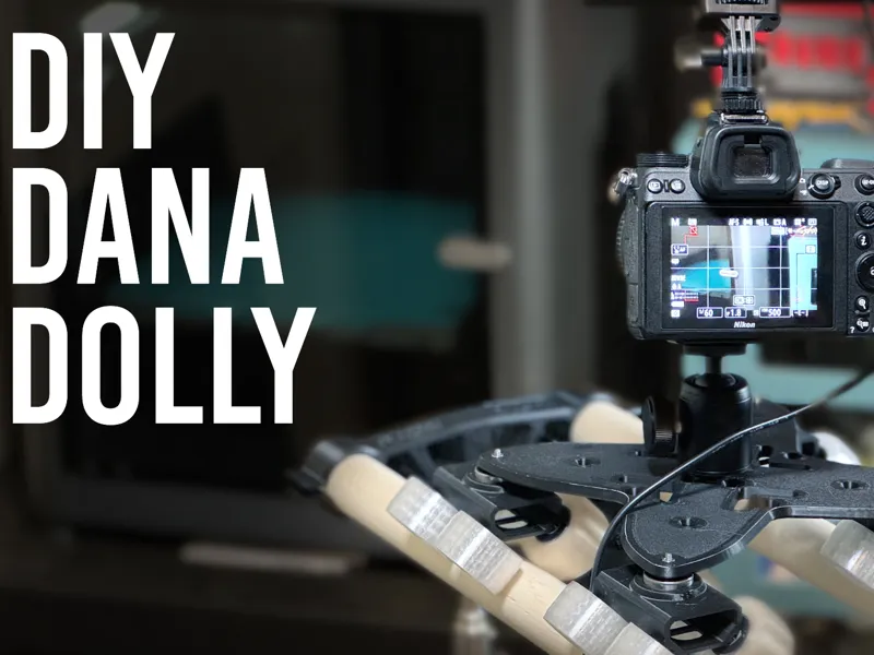 DIY Dana Dolly - 3D Printable Camera Slider