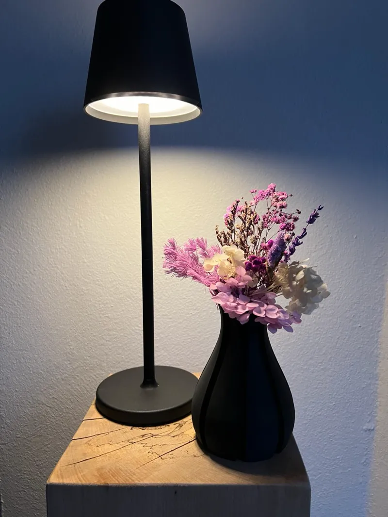 Modern Vase, Spiralvase, Minimalvase 250mm