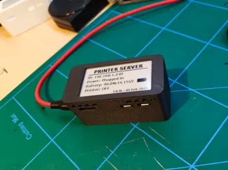 Case for Raspberry Pi Zero W Printer Server