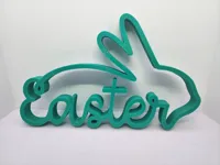 Silhouette d'art lapin de Pâques — photo 2