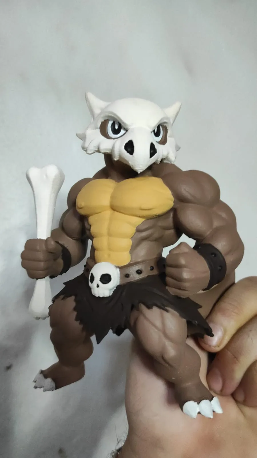 muscular Cubone - Free 3D Print Model - MakerWorld
