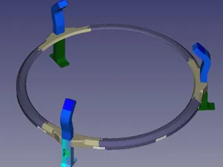 autodarts LED-Ring und Kamerahalter