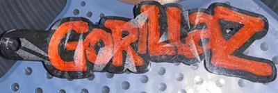 GORILLAZ FPV Keychain