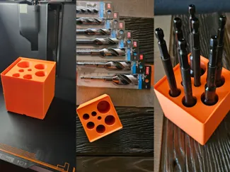 Gridfinity Overdrive Bit Set Holder
