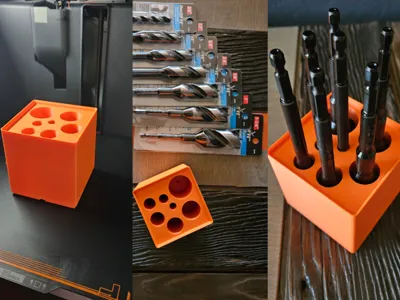 Gridfinity Overdrive Bit Set Holder