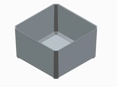 Sortimo T-Boxx Bin 2x2 H63