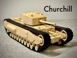 Фигурка на Churchill Infantry Tank