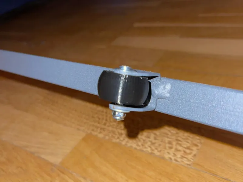 rueda somier plegable
