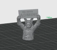 Text: "We Need Admin!"