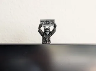 Protestierender Hase (Text anpassbar)
