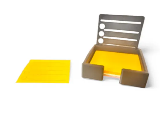 Postit Sticky Note Holder & Checklist Stencil