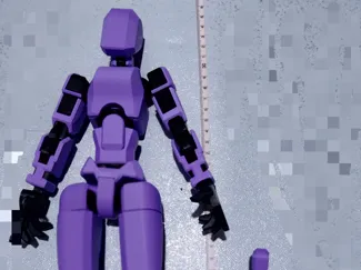 Dummy 13 - Male and Female (Exact Size for P2S)