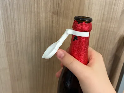 glas bottel cap
