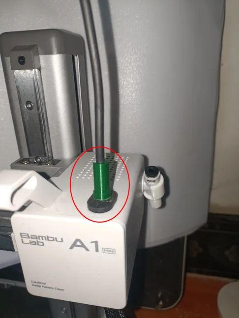 A1mini打印头线缆保护