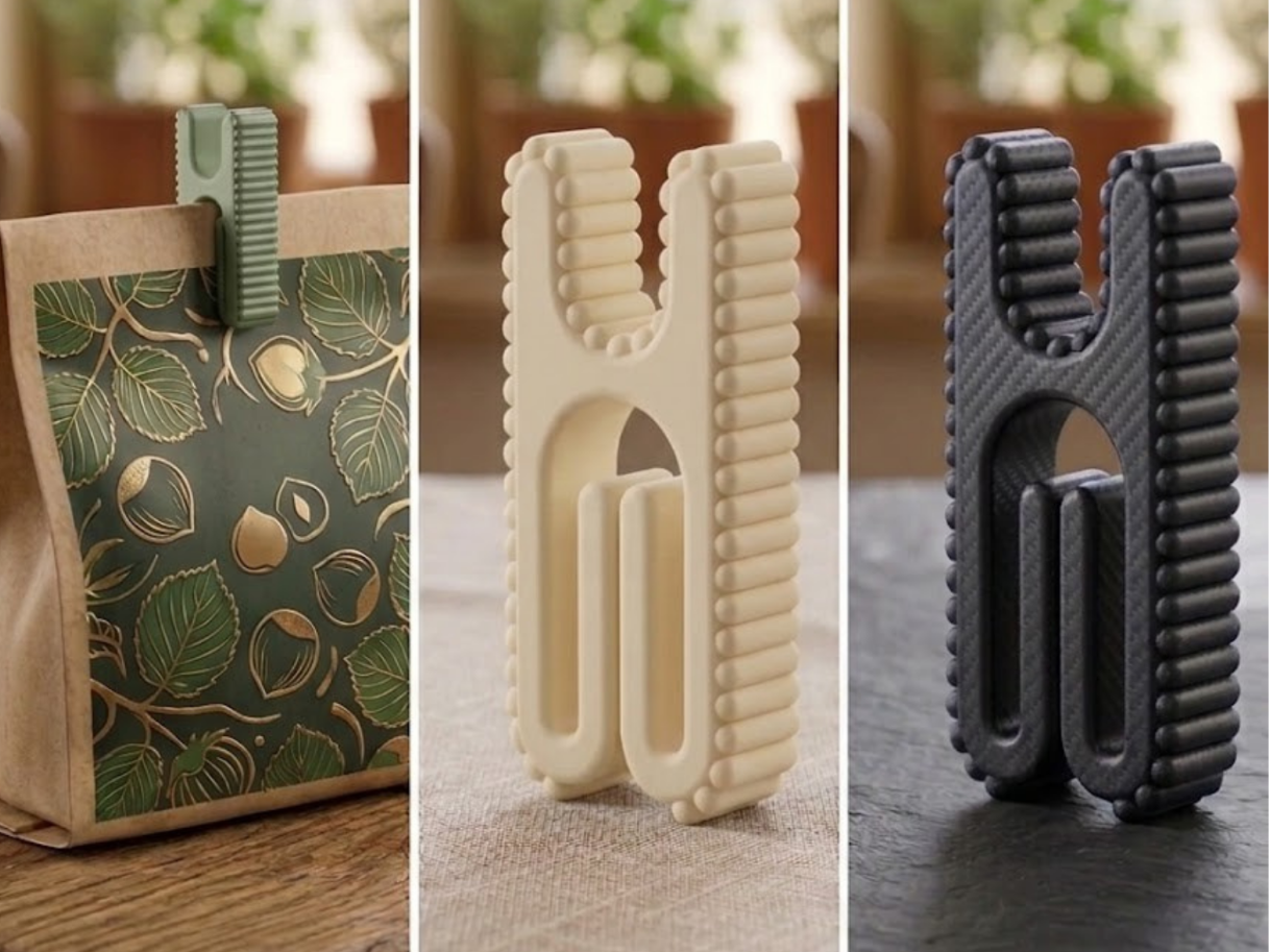 Bag Clip - Bag Sealing Clip - Snack Bag Clip - 1