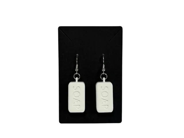 Bar of Soap Earrings